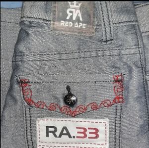 Boys RED APE Denim Shorts